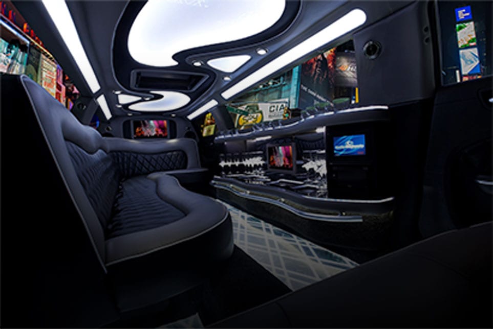 Chrysler 300 Stretch Limo Interior